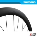 Wheel Set Road SHIMANO Ultegra WH-R8170-C50-TL 12mm E-thru Tubeless Disc Brake Clincher Full Carbon For 11/12-Spd 100/142mm Ind. Pack EWHR8170C50LFERED