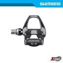 Pedal Road SHIMANO Dura-Ace PD-R9100 SPD SL Single Sided Long Axle w/ Cleats Ind. Pack IPDR9100E1