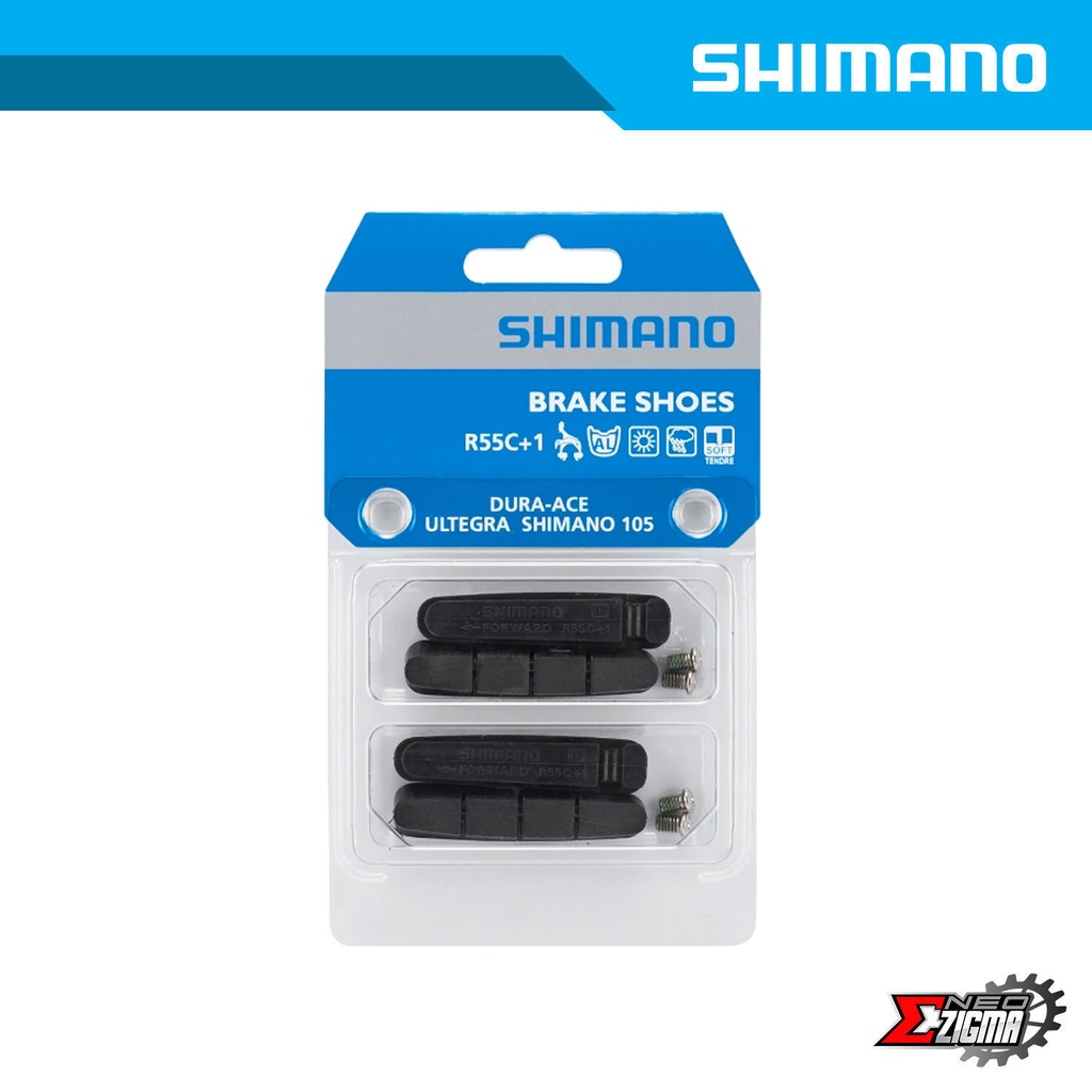 Brake Shoe Road SHIMANO Dura-Ace R55C1 Cartridge Type (2 Pairs) Ind. Pack Y8FA98132