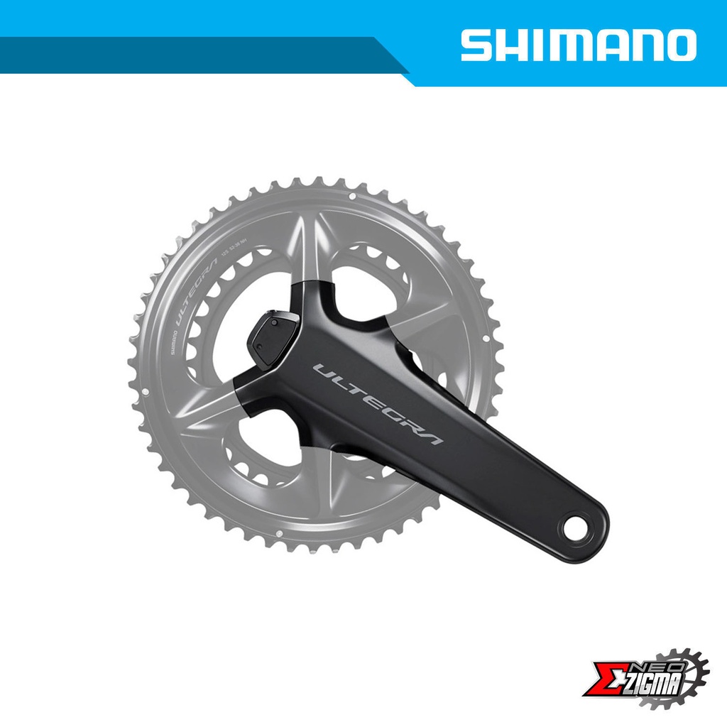 Crank Arm Road SHIMANO Ultegra FC-R8100-P w/ Power Meter w/o B.B. Parts L/R Ind. Pack