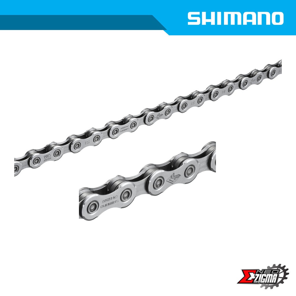 Chain MTB SHIMANO CN-LG500 126L 9/10/11-Spd Linkglide w/ Quick Link Ind. Pack ICNLG500126Q