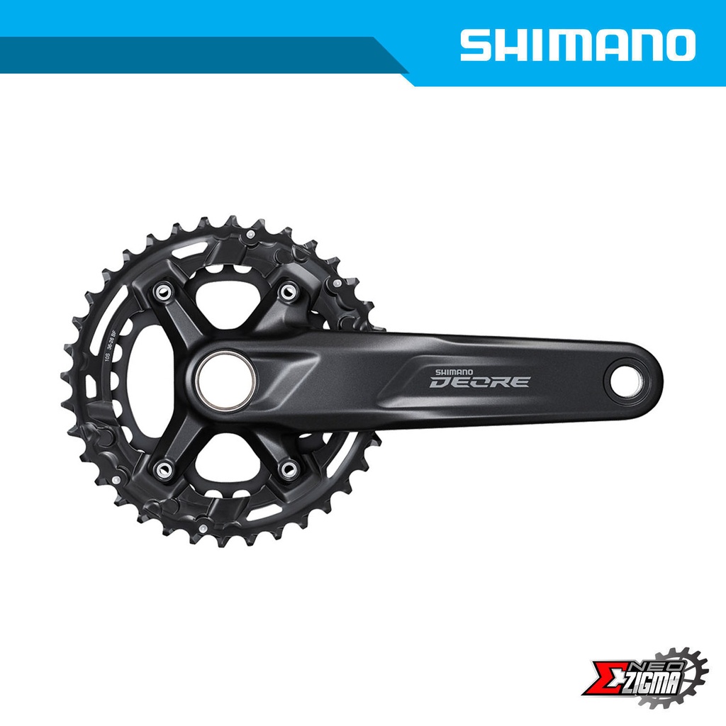 Chainwheel MTB SHIMANO Deore FC-M4100-2 w/o BB Parts Ind. Pack