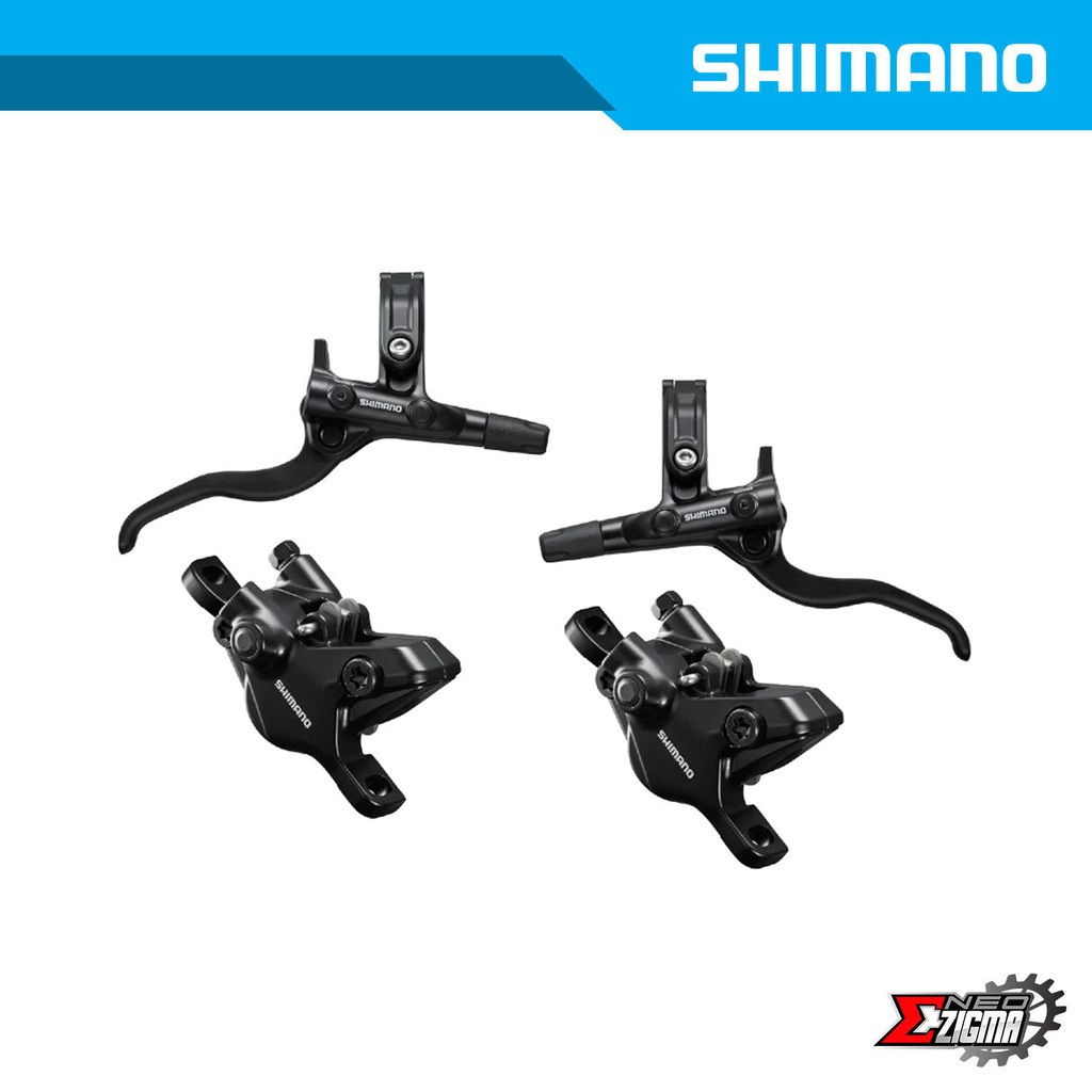 Disc Brake Assembly MTB SHIMANO Deore BR-MT410/BL-M4100 Front/Rear AMT4101KLF9RX085/AMT4101JRR9RX165