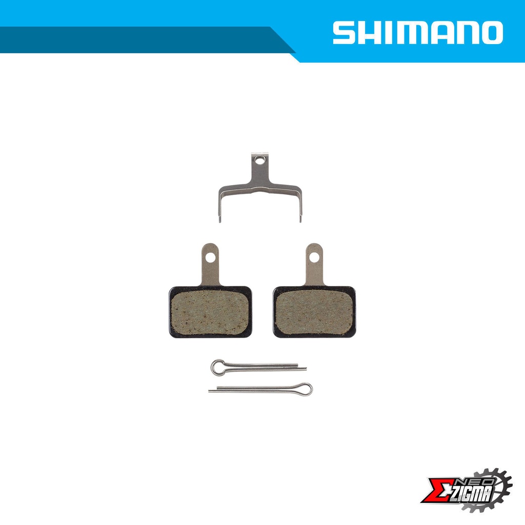 Disc Brake Pad SHIMANO Others B03S/B05S-RX Resin For BR-M375/396/416/446/475/496 Ind. Pack EBPB05SRXA