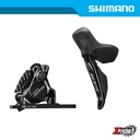 Disc Brake Assembly Road SHIMANO 105 Di2 BR/ST-R7170 160mm Front Ind. Pack IR7170DLF6SC100C