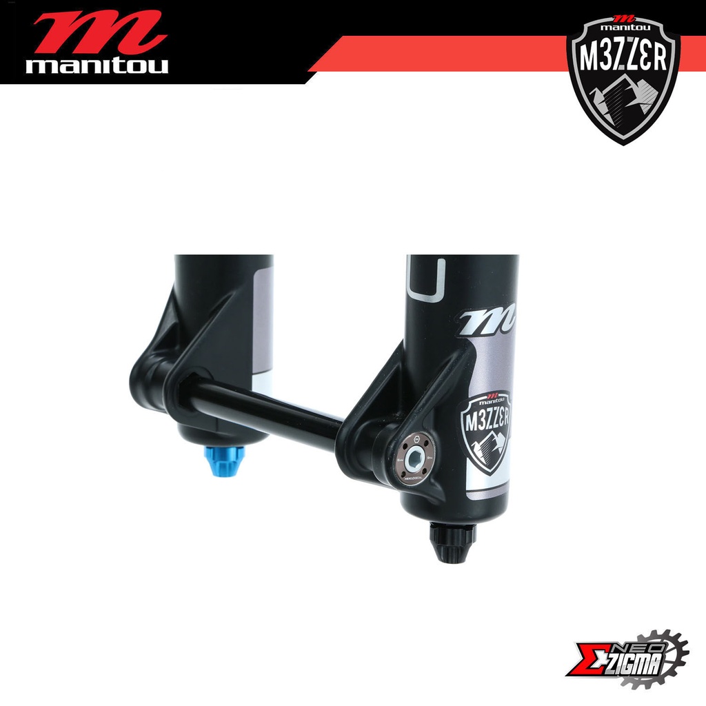 Fork Suspension 27.5" MANITOU Mezzer Pro Tapered 15mm*110mm Boost*160mm Travel 37mm Alloy Stanchion