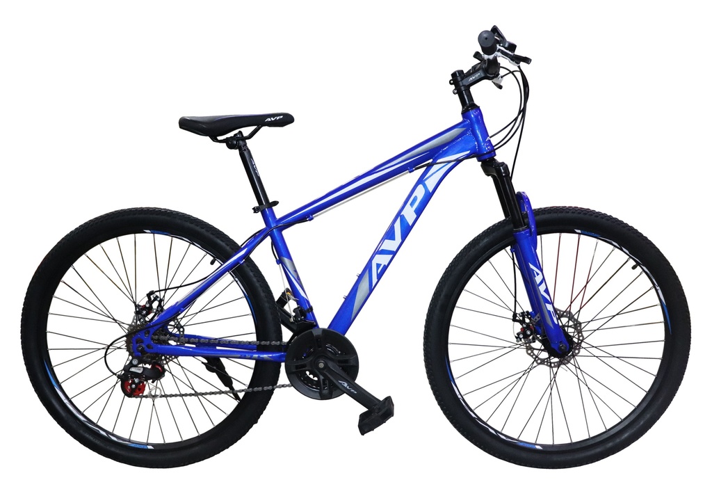 Bicycle Unit MTB 27.5" AVP Steel Frame w/ Suspension 24-Spd Disc Brake Rapid Fire