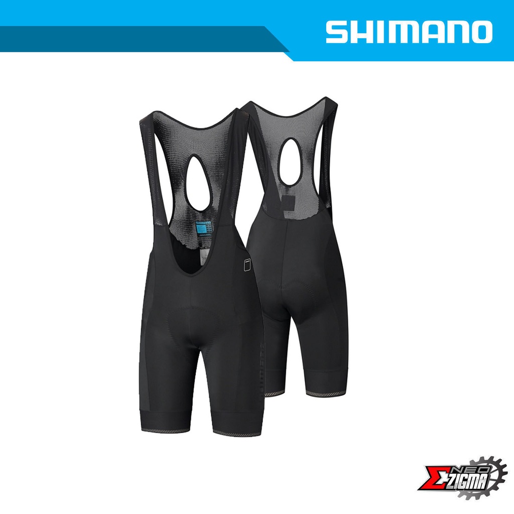 Cycling Bib Shorts Men SHIMANO Tenku XXL Regular PCWPAPSUE81ML0107 Black