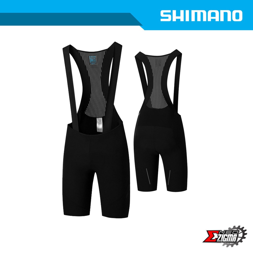 Cycling Bib Shorts Men SHIMANO S-phyre Flash Black