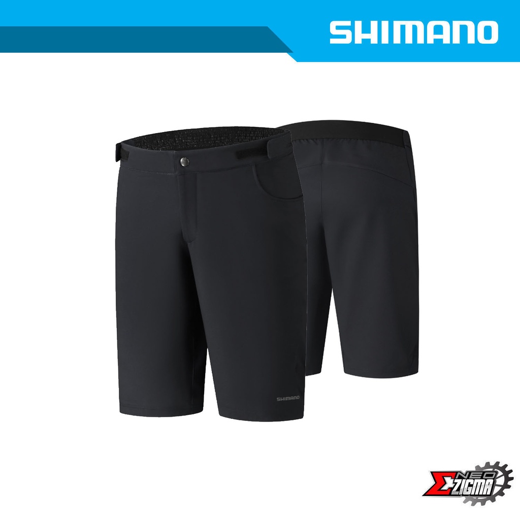 Cycling Shorts Men SHIMANO Fukui Printed Black/Khaki