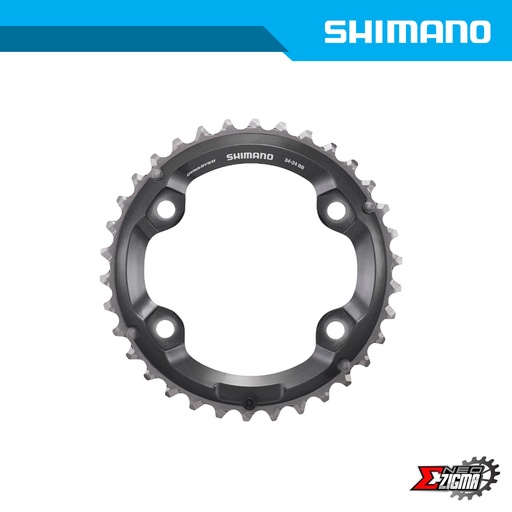 Chainring MTB SHIMANO XT FC-M8000 34T-BB For 34-24T Ind. Pack Y1RL98070