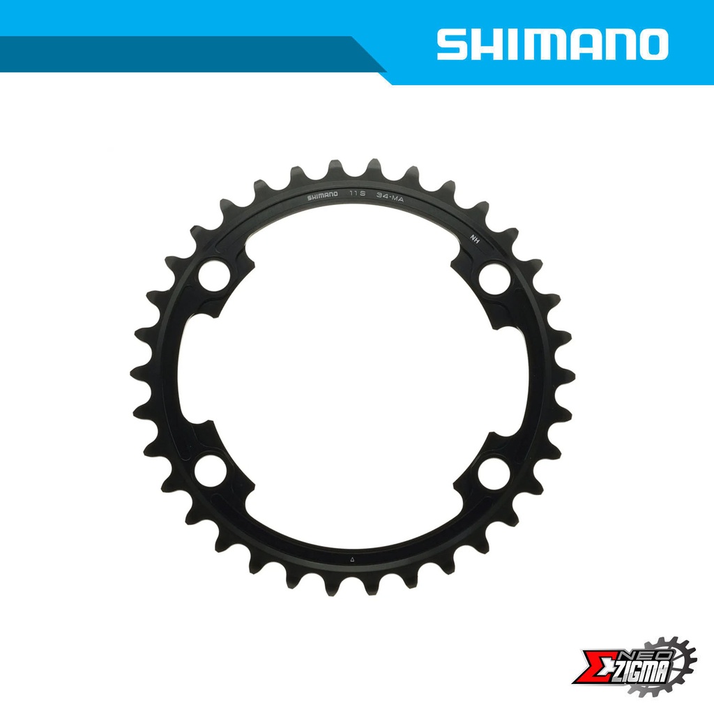 Chainring Road SHIMANO Dura-Ace FC-9000 34T-MA For 50-34T Ind. Pack Y1N234000