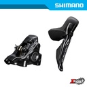 Disc Brake Assembly Road SHIMANO Dura-Ace Di2 BR/ST-R9270 12-Spd For 140mm J-Kit Hydraulic Rear Ind. Pack IR9270DRRDSC170F
