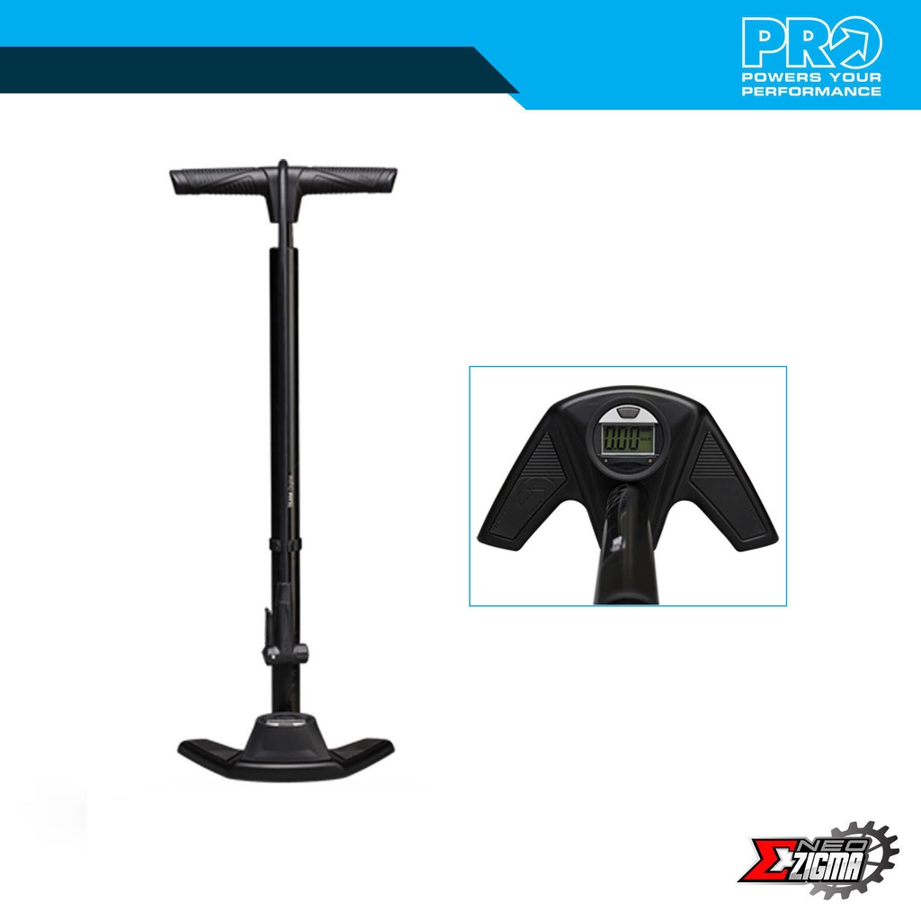 Floor Pump PRO Digital Gauge Team PRPU0101