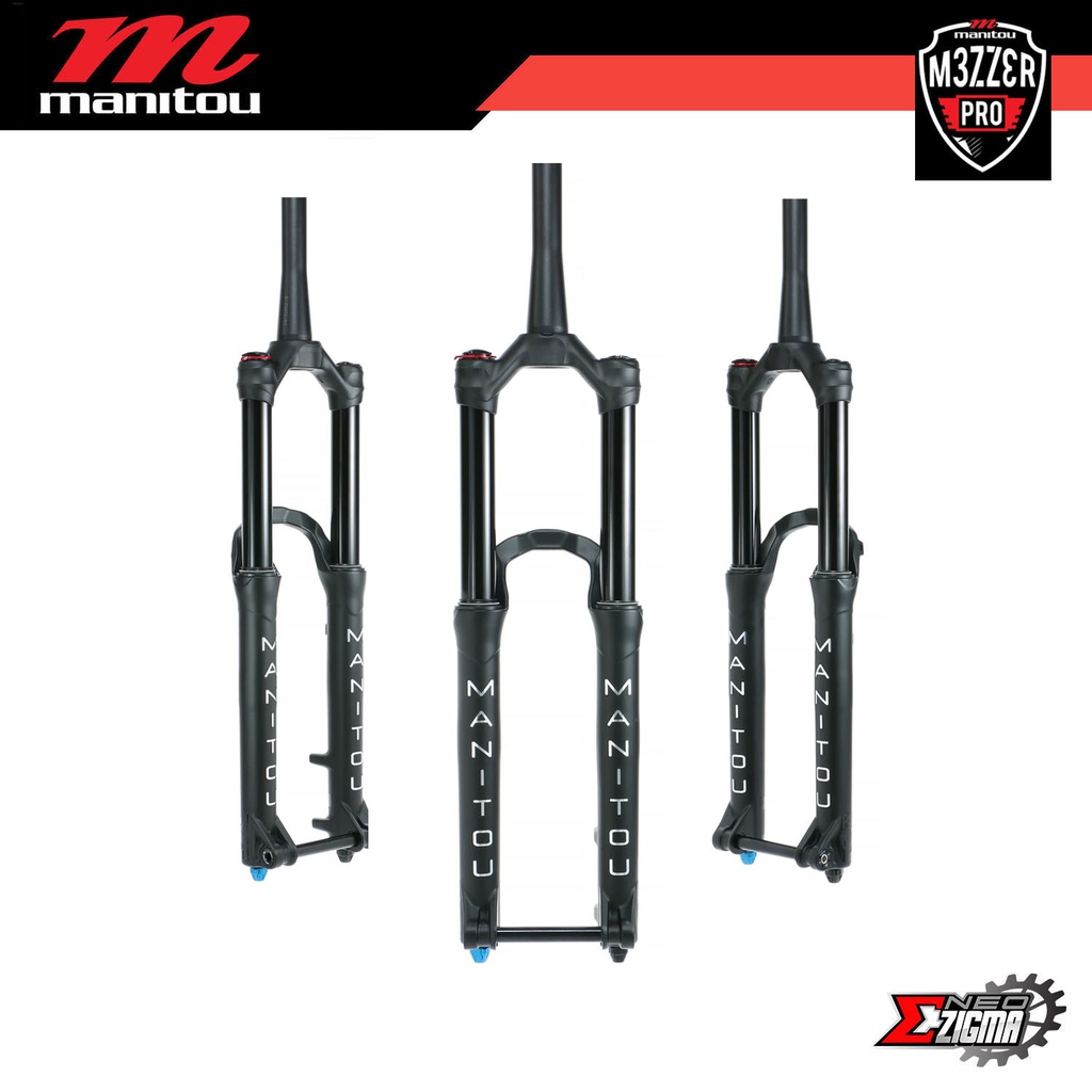 Fork Suspension 27.5" MANITOU Mattoc/Dorado Pro Tapered 15mm*100*160mm Travel BK Stanchion 