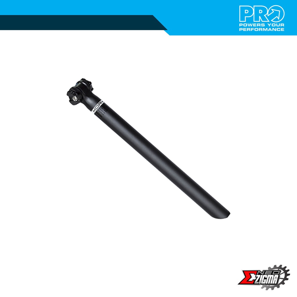 Seat Post PRO Koryak 27.2x400mm 20mm Offset 1 Bolt Clamp System PRSP0135