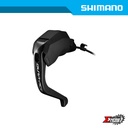 Shifter Lever Road SHIMANO Dura-Ace Di2 ST-R9180 2-Spd Hydraulic For TT Handle Bar 11/12-Spd Front Ind. Pack ISTR9180L