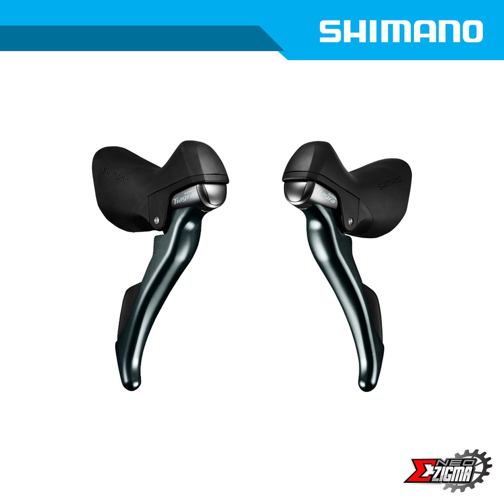 Shifter Lever Road SHIMANO Tiagra ST-4700 2x10-Spd Front/Rear Ind. Pack IST4700PAC2