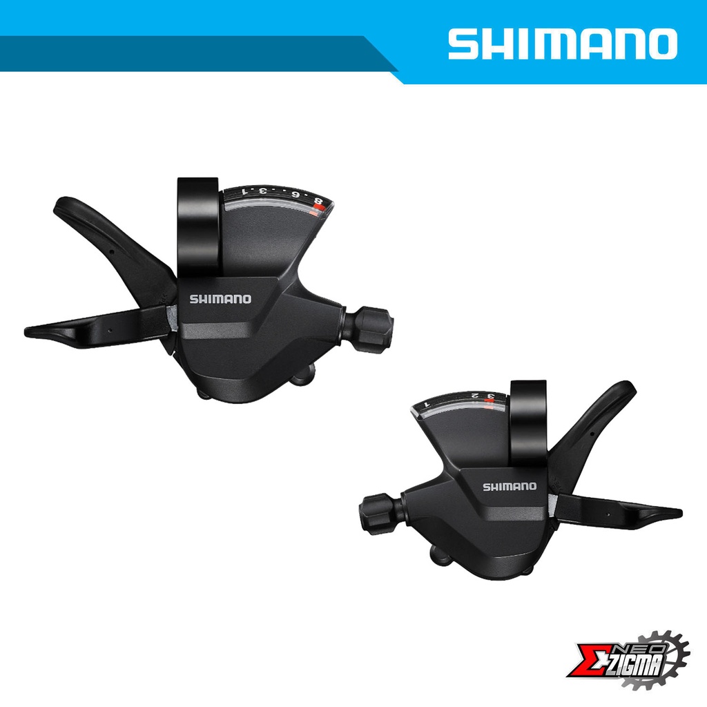 Shifter MTB SHIMANO Altus SL-M315 8-Spd Rapid Fire F/R Ind. Pack ESLM31538PA