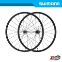 Wheel Set Gravel SHIMANO GRX WH-RX570-700C 12mm E-thru Tubeless Disc Brake Clincher For 10/11-Spd 100/142mm Ind. Pack EWHRX570LFERED70