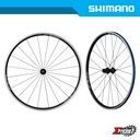 Wheel Set Road SHIMANO Road-Others WH-RS100 Clincher 10/11 Spd EWHRS100FREB