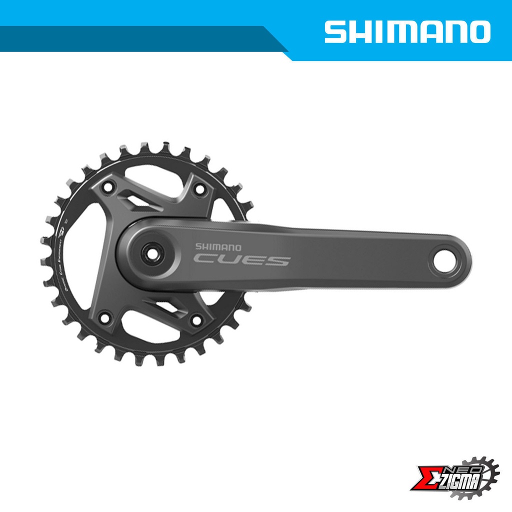 Chainwheel MTB SHIMANO CUES FC-U6000-1 w/o BB Parts Ind. Pack