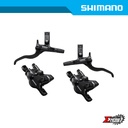 Disc Brake Assembly MTB SHIMANO Deore BR-MT410/BL-M4100 Front/Rear