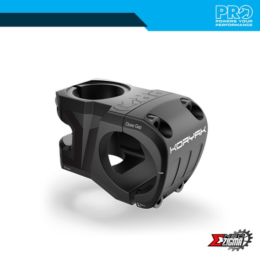[HPPR266] Handle Stem MTB PRO Koryak 31.8x40mm PRSS0670 Black 0° Angle