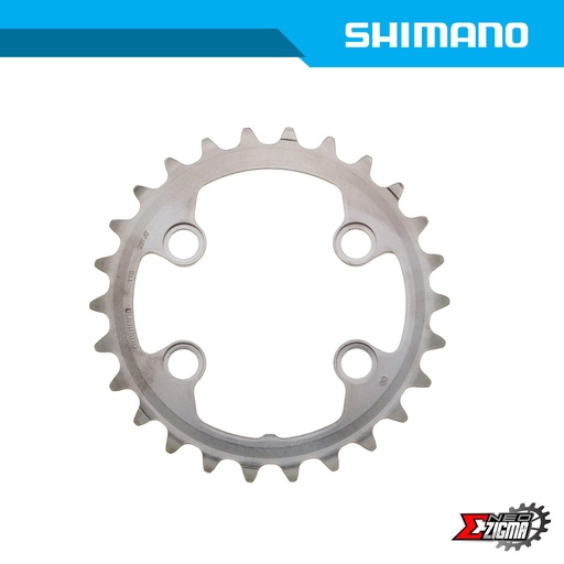 [CRSH121I] Chainring MTB SHIMANO XTR FC-M9000 26T-AT For 36-26T Ind. Pack Y1PV26000