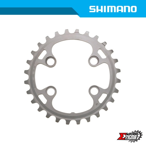 [CRSH122I] Chainring MTB SHIMANO XTR FC-M9000 28T-AW For 38-28T Ind. Pack Y1PV28000