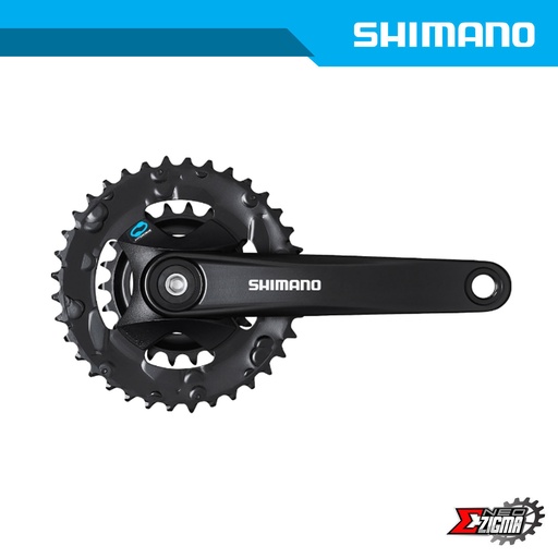 [CWSH431E] Chainwheel MTB SHIMANO Altus FC-M315-2 36x22x170mm 7/8-Spd Square Ind. Pack EFCM3152C62XL