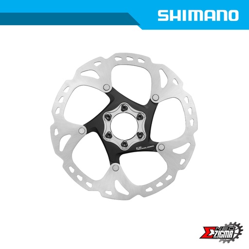 [DRSH109E] Disc Rotor MTB SHIMANO XT RT86L 203mm 6-Bolts Icetech Ind. Pack ESMRT86L2