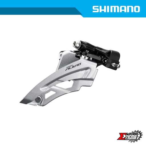 [FDSH251E] Front Derailleur MTB SHIMANO Alivio FD-M3100-M 3x9 Mid Clamp Side Swing 34.9mm Ind. Pack EFDM3100MX6