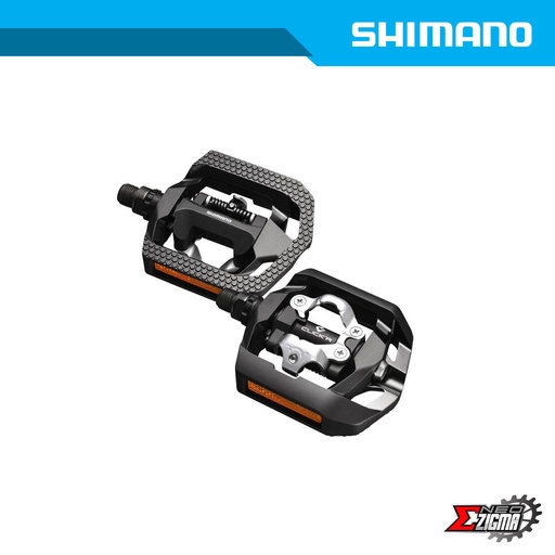 [PDSH109E] Pedal MTB SHIMANO MTB-Others PD-T421 SPD Single Sided Flat Trekking w/ Cleats Ind. Pack EPDT421