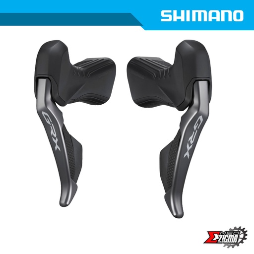 [STSH137I] Shifter Lever Gravel SHIMANO GRX Di2 ST-RX815 2x11-Spd Front/Rear Ind. Pack ISTRX815PA1
