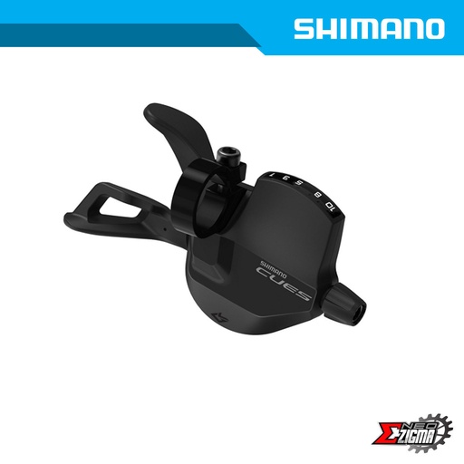 [SLSH076RE] Shifter MTB SHIMANO CUES SL-U6000-10R 10-Spd Rapidfire Rear Ind. Pack ESLU600010RAP