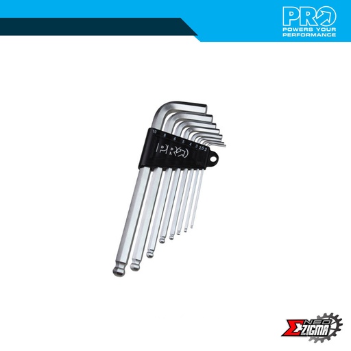 [TOPR155] Tools Hex Key Set PRO 2/2.5/3/4/5/6/8/10mm PRTL0037