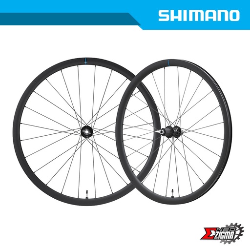 [WHSH193E] Wheel Set Road SHIMANO 105 WH-RS710-C32-TL 12mm E-thru For 11/12-Spd 100/142mm Ind. Pack EWHRS710C32LFERED