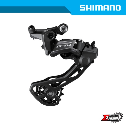 [RDSH250I] Rear Derailleur Gravel SHIMANO GRX RD-RX820 12-Spd For 2X Direct Attachment Ind. Pack IRDRX820