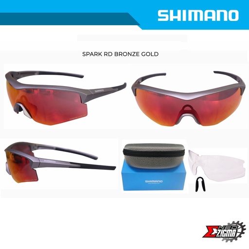 Eyewear SHIMANO Spark CE-SPRK1RD Ridescape Road w/ Clear Spare Lens