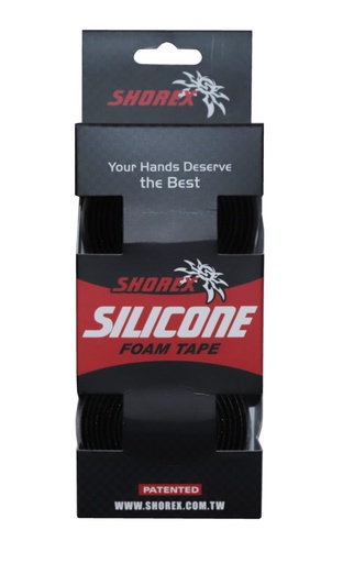 [HBTP104] Handle Bar Tape Road SHOREX Silicone Black