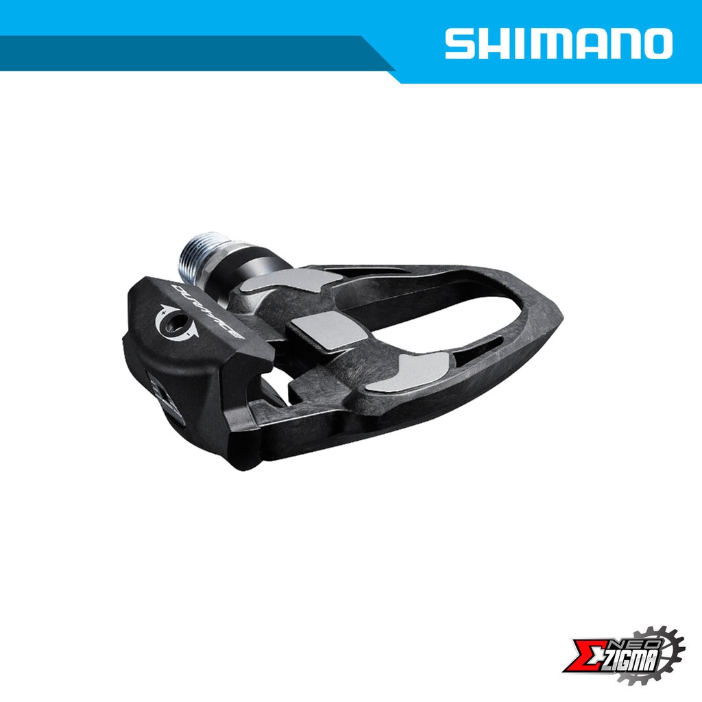 Pedal Road SHIMANO Dura-Ace PD-R9100 SPD SL Single Sided Long Axle w/ Cleats Ind. Pack IPDR9100E1