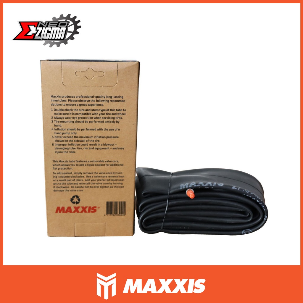 Tube 27.5x2.5/3.0 MAXXIS F/V EIB75501000