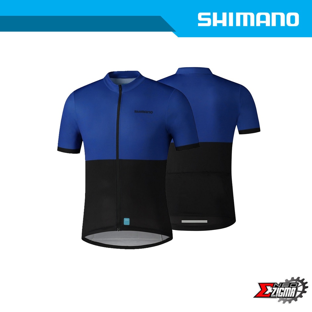 Jersey Men SHIMANO Element S Short Sleeve PCWJSPSVE41MB0103 Blue