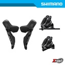 Disc Brake Assembly Road SHIMANO 105 BR-R7170/ST-R7120 12-Spd J-Kit F/R