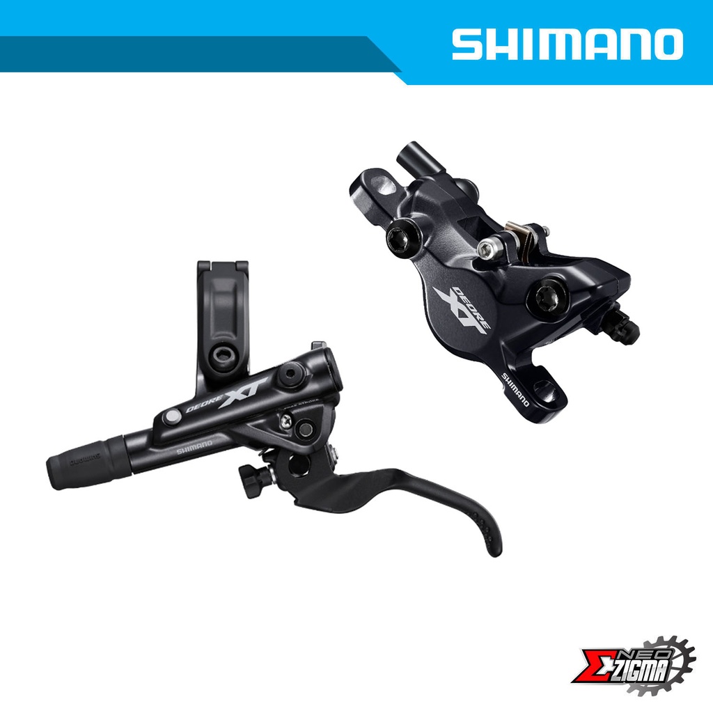 Disc Brake Assembly MTB SHIMANO XT BR/BL-M8100 J-Kit Hydraulic Front Ind. Pack IM8100JLFPRA100