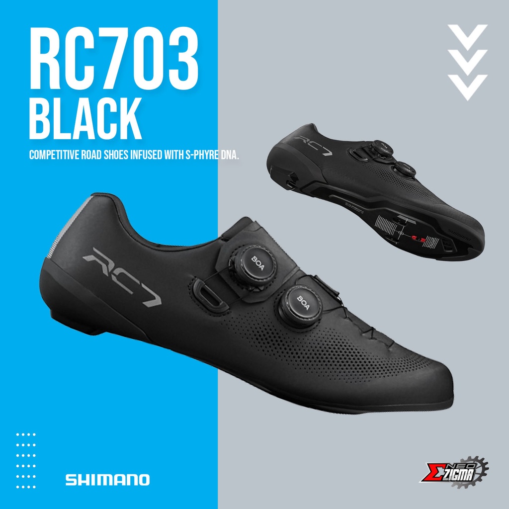 Shoes Road SHIMANO On-road/Road Competition RC703 Wide Men BOA Ind. Pack