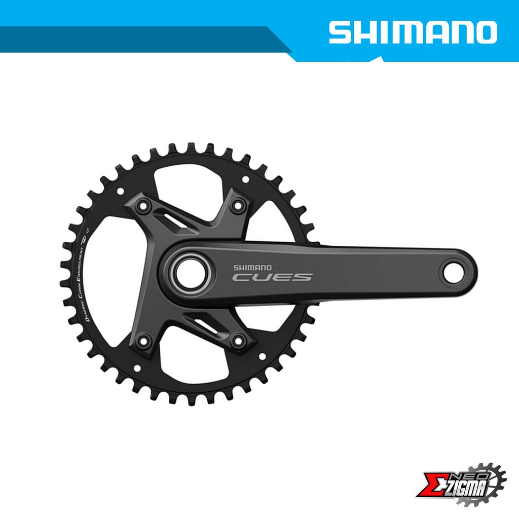 Chainwheel Road SHIMANO CUES FC-U6040-1 w/o BB Parts Ind. Pack