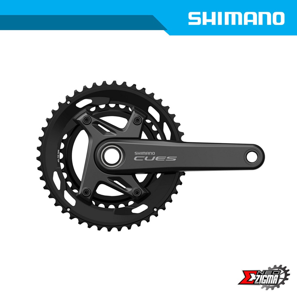 Chainwheel Road SHIMANO CUES FC-U6030-2 w/o BB Parts Ind. Pack