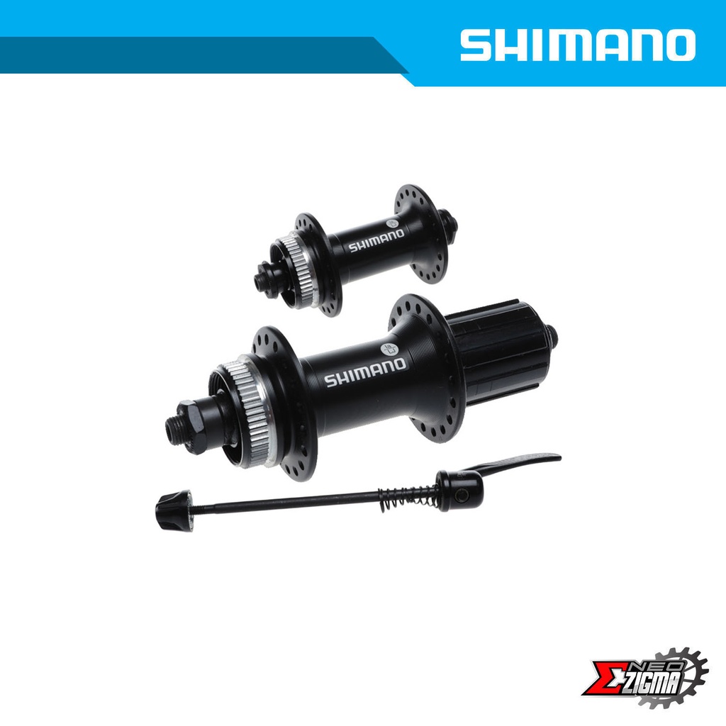 Hub MTB SHIMANO MTB-Others RM35L 9-Spd 28H Center Lock DBR F/R AFHRM35CZAL